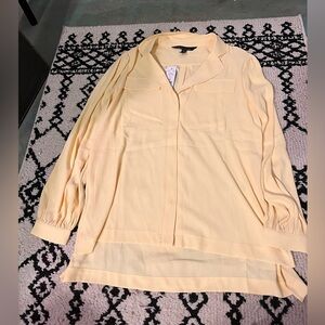 WHBM Ls pocket soft shirt